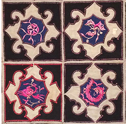 Embroidery patchwork Quilt