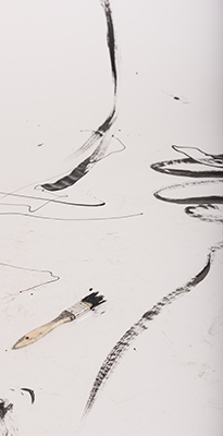 Rundholz Black Label ss18 Cy Twombly in Fashion Paint Art