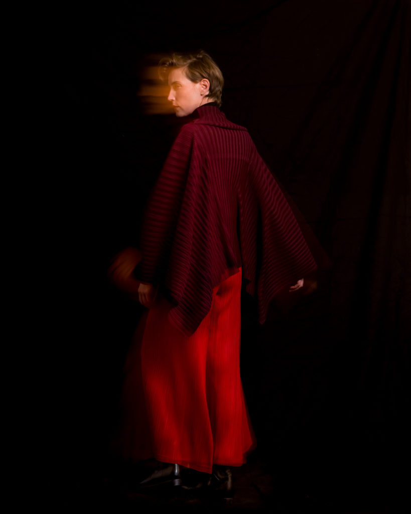 Issey Miyake Pleats Please Poncho and Pants