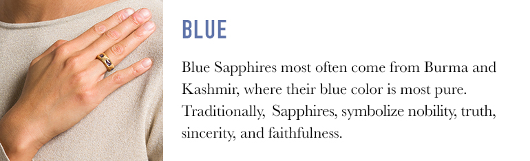 blue sapphires