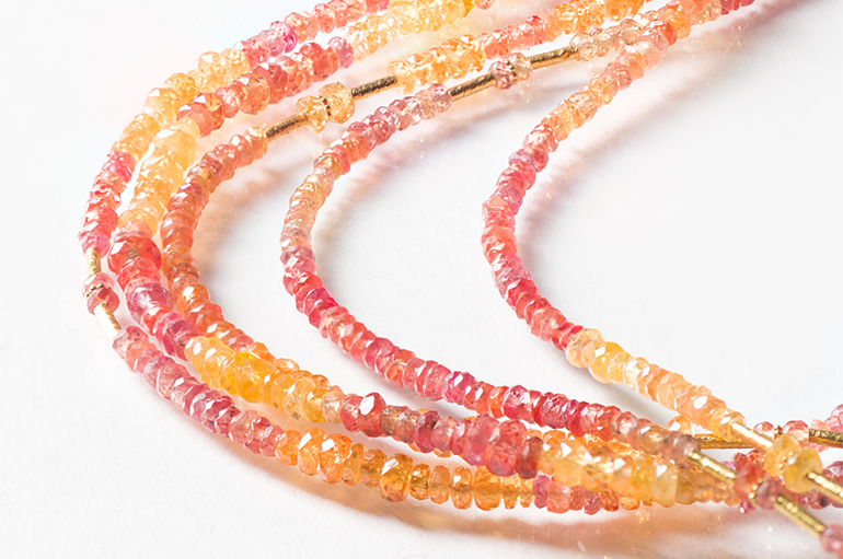 Orange and Yellow Sapphires