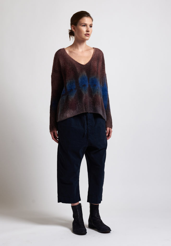 f cashmere Ombre V-Neck Sweater