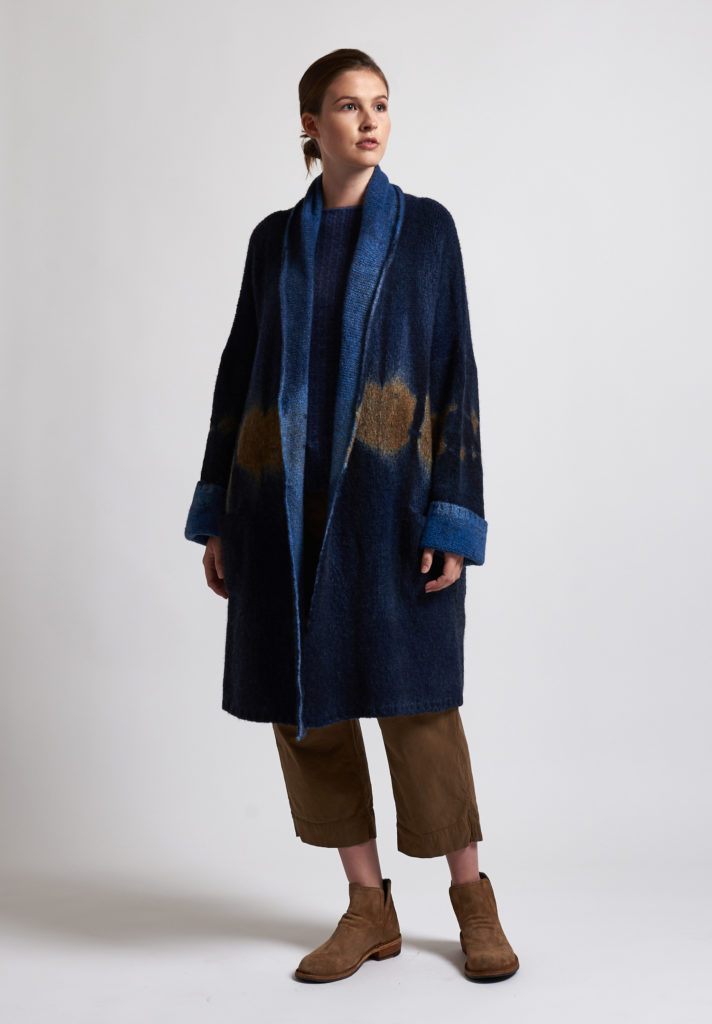 f cashmere Ombre Jacket in Blue