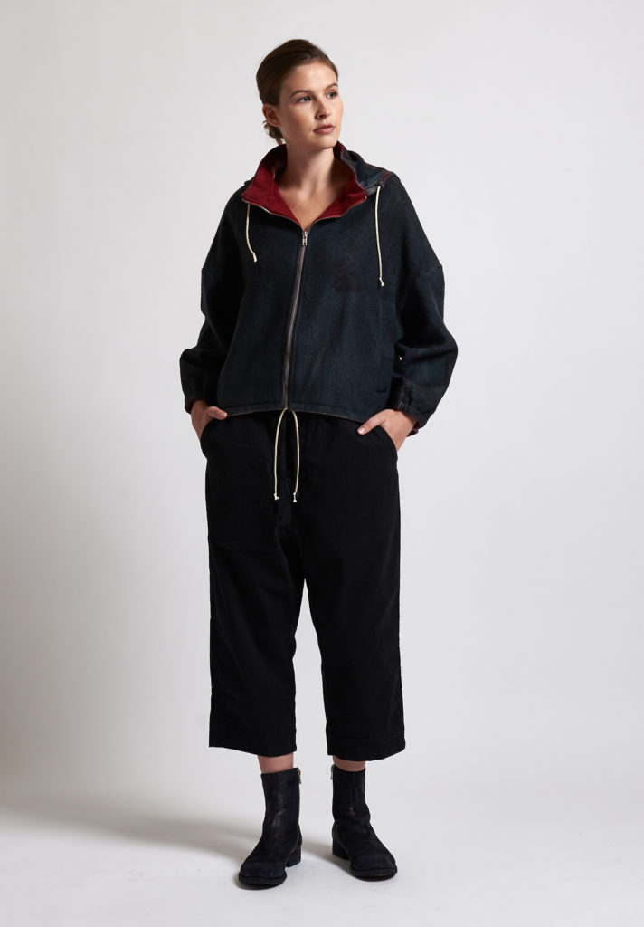 f cashmere Bomber Jacket in Black