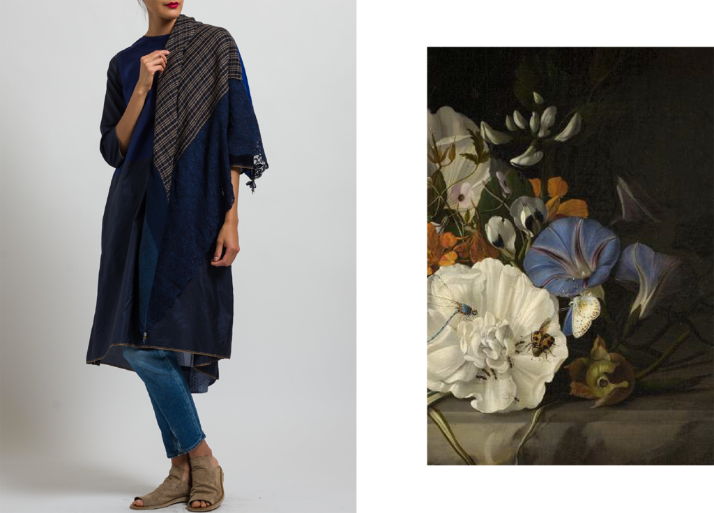 Pero and Rachel Ruysch Still Life Painting - Dark Florals