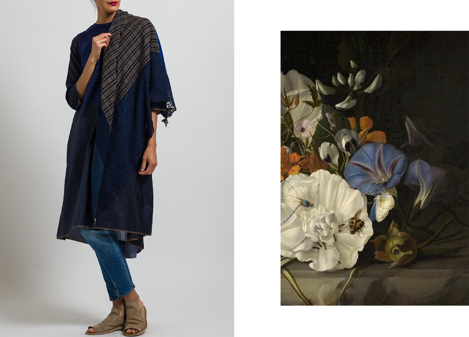 Pero and Rachel Ruysch Still Life Painting