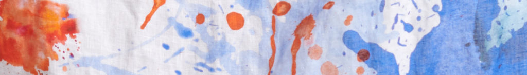 Replika Scarf Texture Paint Splatter