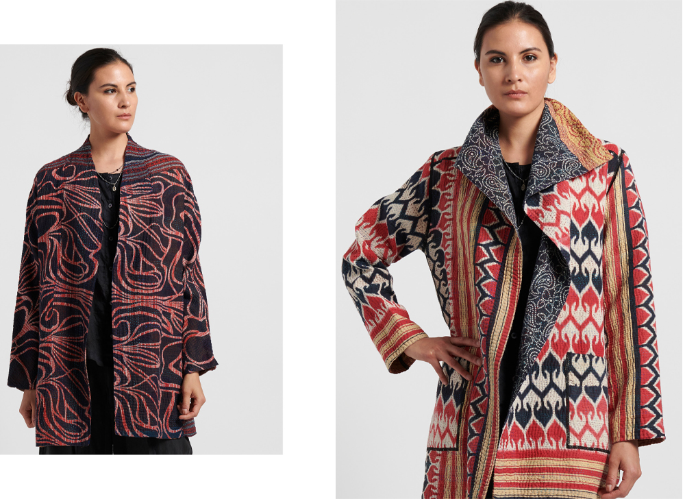 Red and Orange Mieko Mintz Jackets