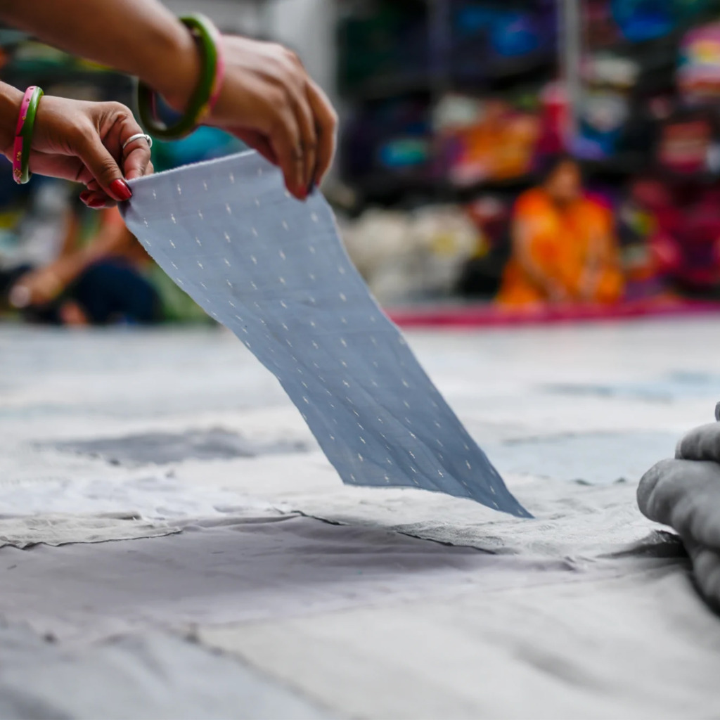 Kantha Blanket Construction