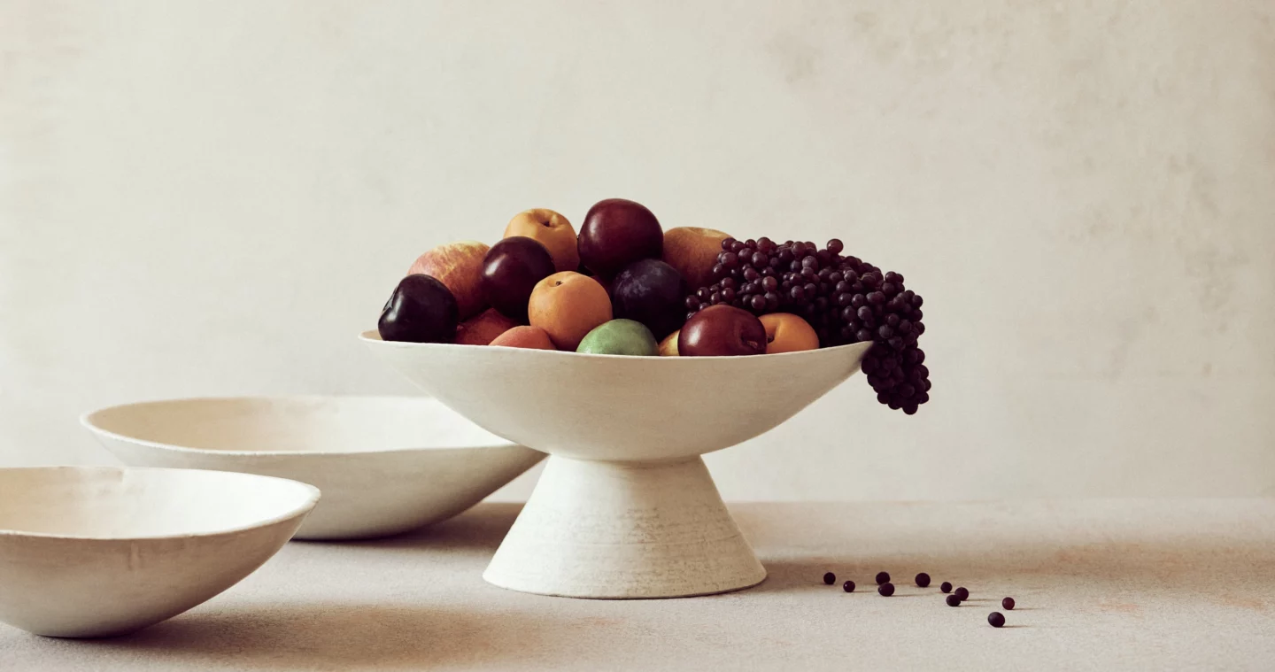 Danny Kaplan Dish Filled with Fruit