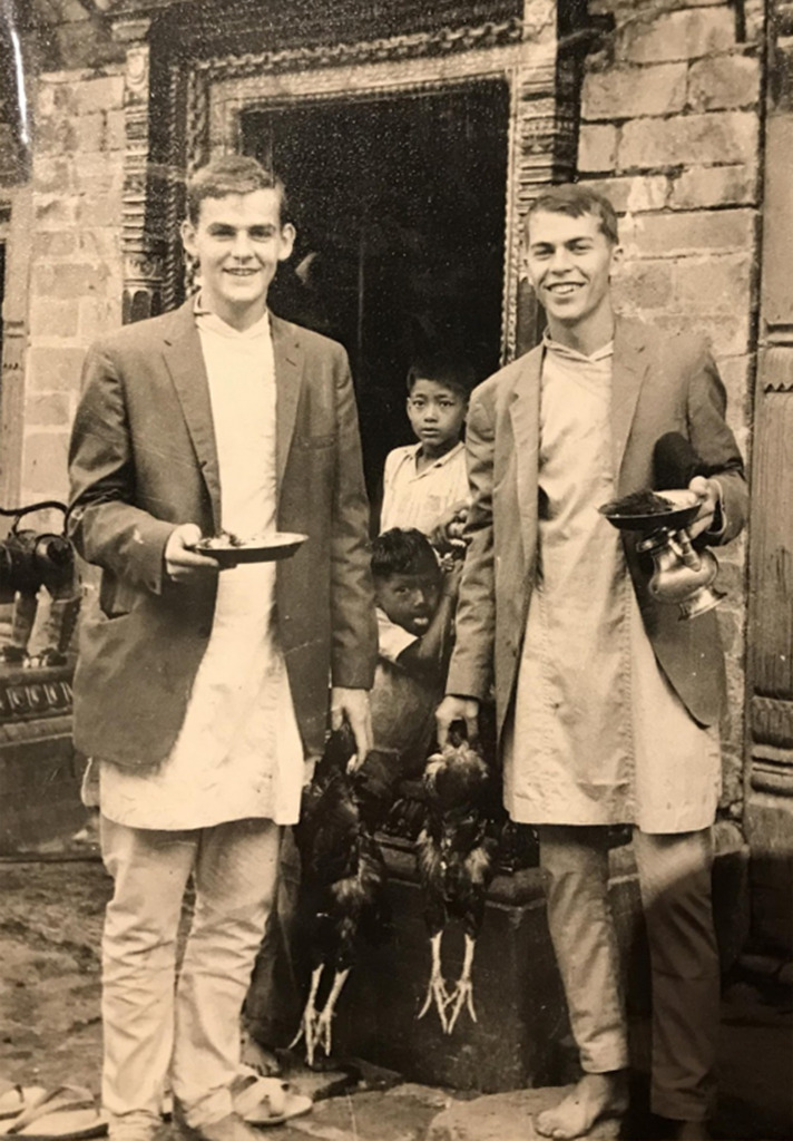 Greig Porter in Nepal during his service in the American Peace Corps