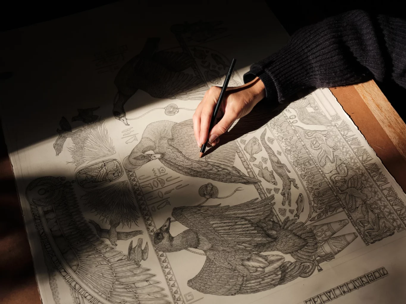 Sabina Savage Illustration in Progress